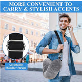 Stuffable Neck Pillow for Travel，Neck Pillow Stuffable with Clothes, Travel neck pillows With Adjustable Straps, Soft Neck Pillow Fillable Go Travel for Essentials Extra Luggage