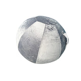 Sitting Ball Chair for Office, Dorm, and Home, Pilates Exercise Yoga Ball with Cover, Lightweight Self-Standing Ergonomic Posture Activating Exercise Ball Solution with Handle and Pump