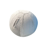 Sitting Ball Chair for Office, Dorm, and Home, Pilates Exercise Yoga Ball with Cover, Lightweight Self-Standing Ergonomic Posture Activating Exercise Ball Solution with Handle and Pump