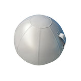 Sitting Ball Chair for Office, Dorm, and Home, Pilates Exercise Yoga Ball with Cover, Lightweight Self-Standing Ergonomic Posture Activating Exercise Ball Solution with Handle and Pump