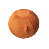 Sitting Ball Chair for Office, Dorm, and Home, Pilates Exercise Yoga Ball with Cover, Lightweight Self-Standing Ergonomic Posture Activating Exercise Ball Solution with Handle and Pump