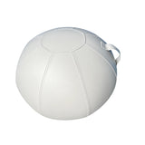 Sitting Ball Chair for Office, Dorm, and Home, Pilates Exercise Yoga Ball with Cover, Lightweight Self-Standing Ergonomic Posture Activating Exercise Ball Solution with Handle and Pump